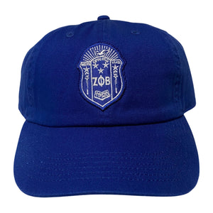 Zeta Crest Hat Royal