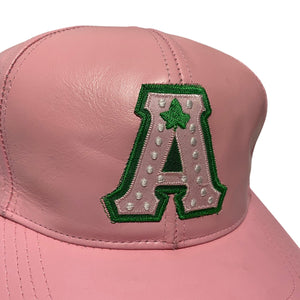 AKA Letter A Leather Hat